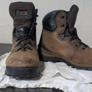 Rocky Men's Brown and Black Outdoor Boots